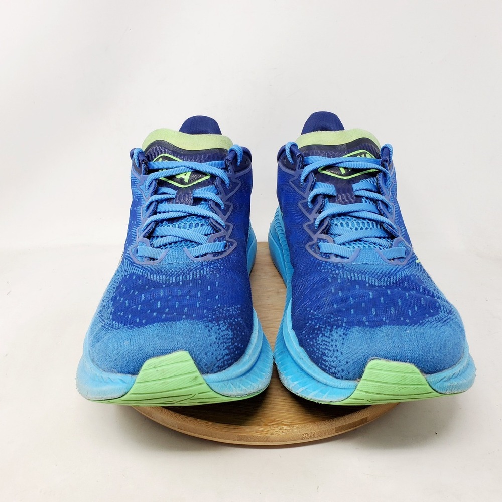 Hoka One One Mach 6 Running Shoes Mens 11.5 D Blue Athletic Comfort Sneaker - Picture 4 of 16
